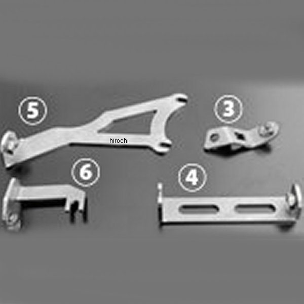 189-1800-2 ピーエムシー PMC チンスポイラー用 マウントステー4種4点