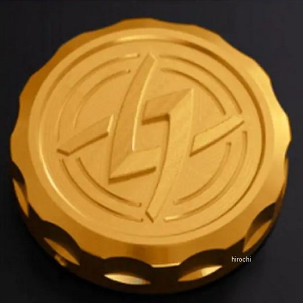 189-2365 ピーエムシー PMC ラジエーターキャップカバー 18年-20年 Z900RS、Z900RSCAFE ゴールド