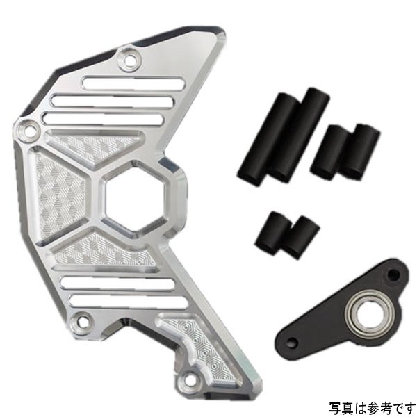 189-5394 ピーエムシー PMC アーキ ARCHI ビレット ハニカム スプロケットカバー マットコークブラック