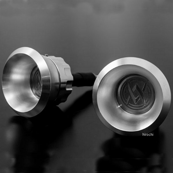 189-6224 ピーエムシー PMC ARCHI アクスルガード フロント 18年-23年 Z900RS、Z900RSカフェ シルバー/ブラック