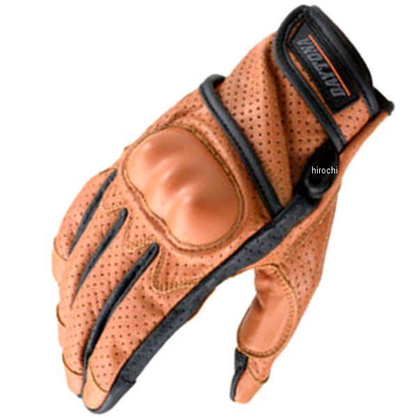 18918 HBG130PM ヘンリービギンズ Henlybegins カウレザープロテクターグローブ ブラウン XLサイズ