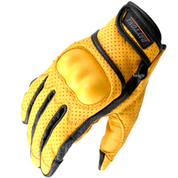 18922 HBG130PM ヘンリービギンズ Henlybegins カウレザープロテクターグローブ 黄 XLサイズ