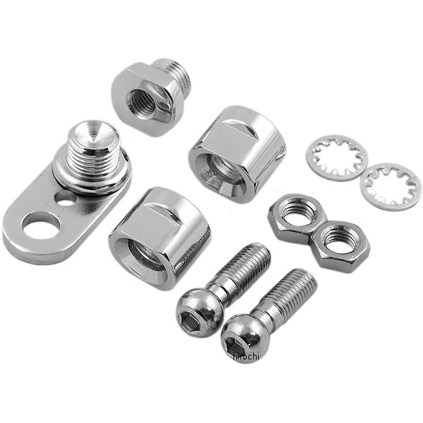 1901-0383 DRAG ウインカー スイベルキット 68185-00 クローム