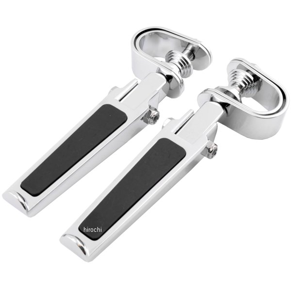 1904-1764 DRAG フットペグ インロー U-クランプ 1.25インチ(32mm)バー用