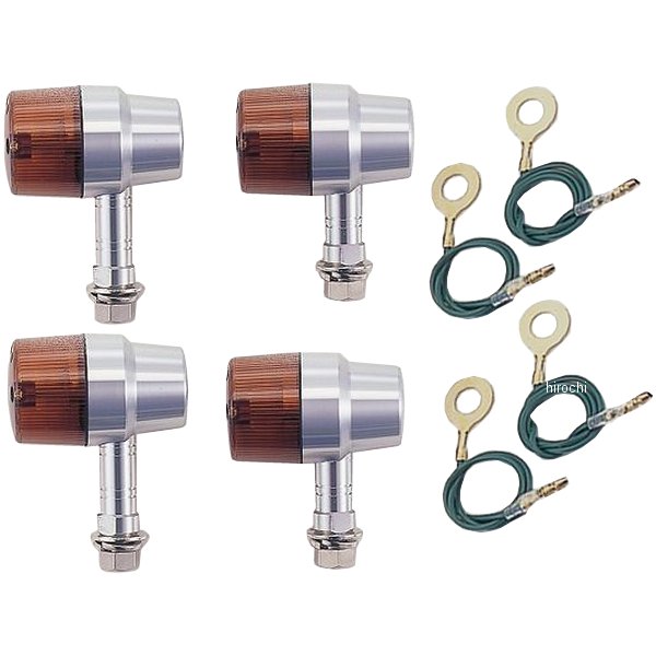 192032-23 ポッシュ POSH ミドルマシンドウインカー セミユニバーサルセットスーパーバイクタイプ オレンジ