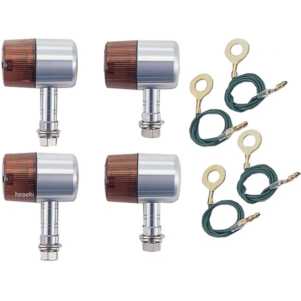 192491-23 ポッシュ POSH ミドルマシンドウインカー セミユニバーサルセット71タイプ オレンジ