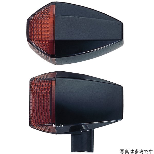 193481 ポッシュ POSH ウインカー 汎用 ユニバーサル ZRタイプ スタンダード ダブル球 メッキ/アンバー