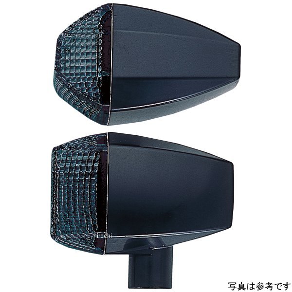 193483 ポッシュ POSH ウインカー 汎用 ユニバーサル ZRタイプ スタンダード ダブル球 メッキ/スモーク