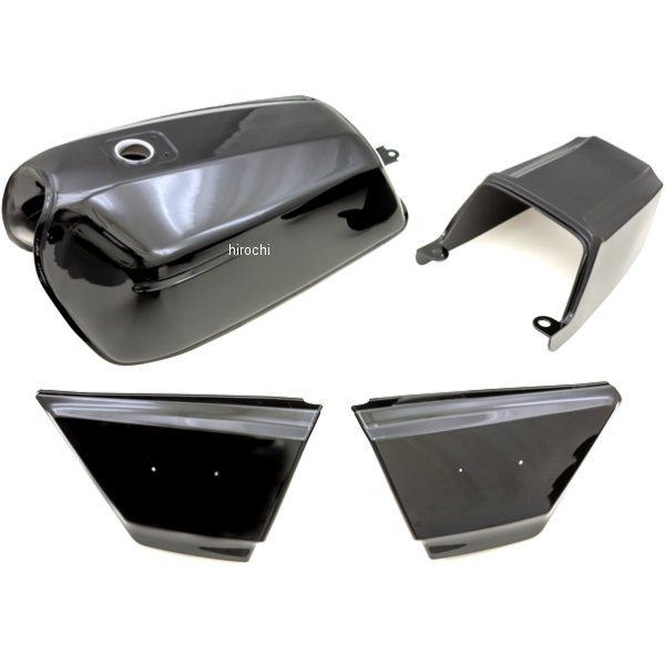 194-1020 ピーエムシー PMC 外装セット ソリッドブラック Z400FX