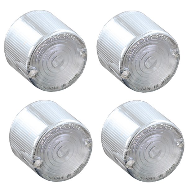 196-5112 ピーエムシー PMC シースルーミラーφ50 ヨーロピレンズ 4個セット 汎用 クリア