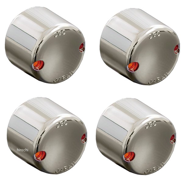 196-5123 ピーエムシー PMC フルミラーφ45ヨーロピレンズ 4個セット 汎用 オレンジ