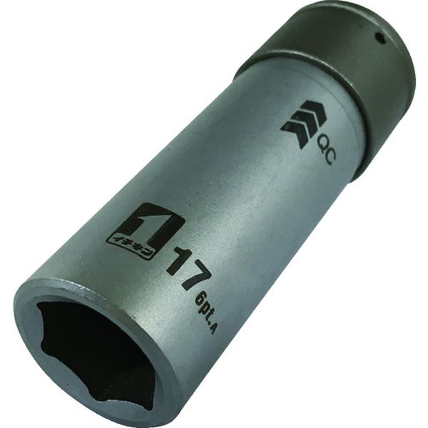 19800 (株)イチネンアクセス MUSTTOOL QCソケット シングル 17mm 6角 IM―4W17―6K