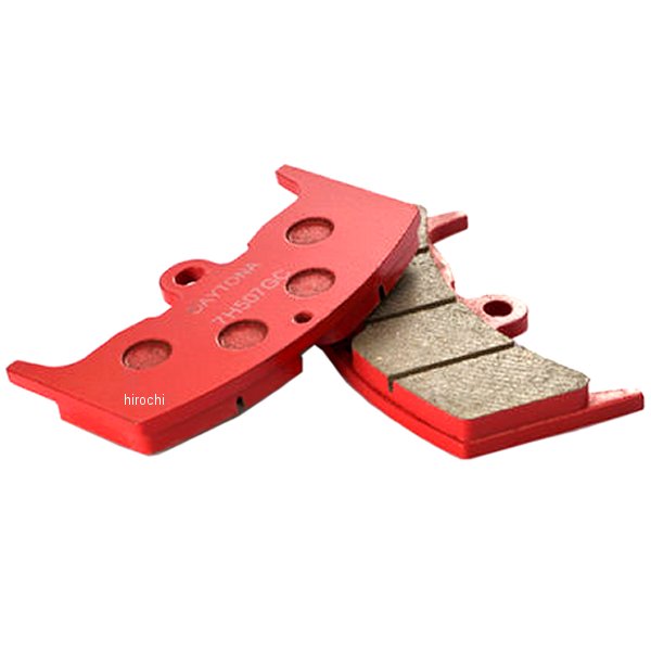 19996 デイトナ ブレーキパッド フロント/リア 赤 CBX400F、MVX