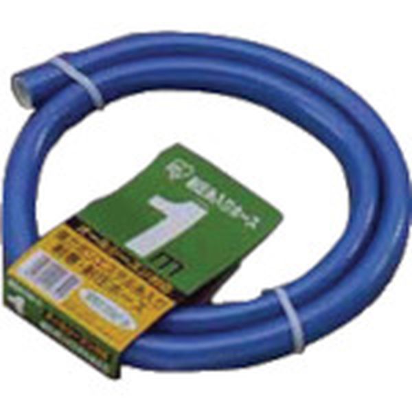 1MCUTH 512-1752 アイリスオーヤマ(株) IRIS 136712 耐圧糸入りカットホース 1m ブルー