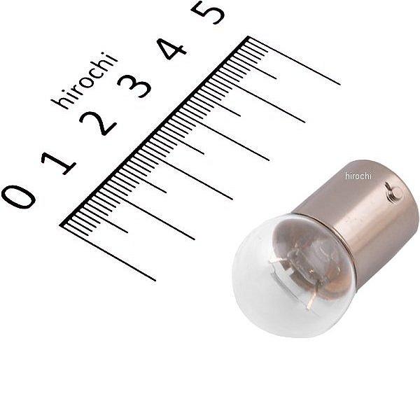 1P5113 M&H マツシマ 口金シングル球 12V21W ウインカー球 (クリアー) (1個売り)