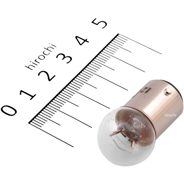 1P5311 M&H マツシマ 口金ダブル球 12V7/3.4W テール/パーキング球 (クリアー) (1個売り)