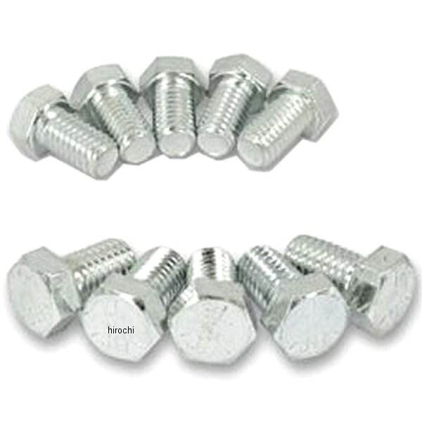 2-026 ガッツクローム HEXボルト グレード5粗目 7/16-14 x3/4 10本セット