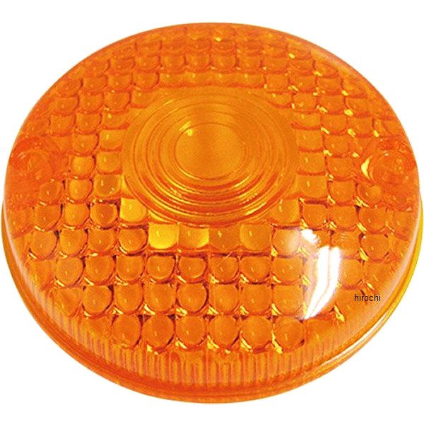 20-2304JL マッドマックス MAD MAX 純正タイプ ウィンカーレンズ KH400、750SS オレンジ 1個入り