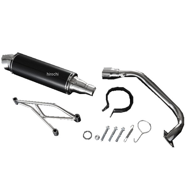 202902 NBS バイクパーツセンター マフラー カスタム用 アドレスＶ125G、S (CF4EA、4MA) カーボン