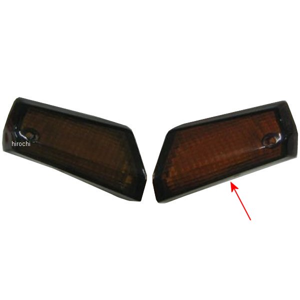 20-34B2LLX マッドマックス MAD MAX 純正タイプ フロントウィンカーレンズ アドレス50 オレンジ 左側