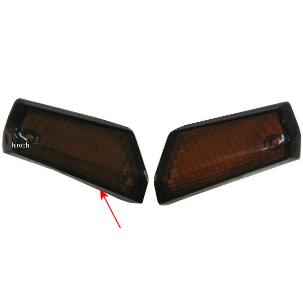 20-34B2RLX マッドマックス MAD MAX 純正タイプ フロントウィンカーレンズ アドレス50 オレンジ 右側