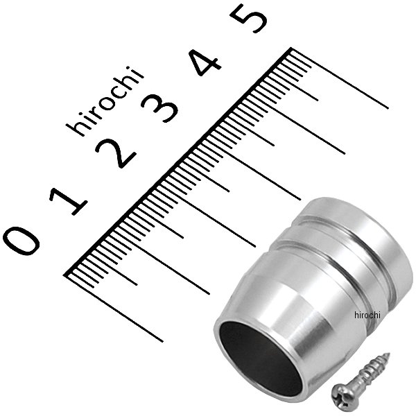 200087-03 ポッシュ POSH ブリーザーホースエンド シルバー