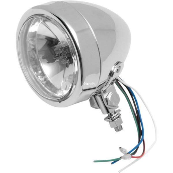 2001-0249 DRAG スポットライト 4.5インチ(114mm) H4 55/ 60W 5Wランプ付 無地