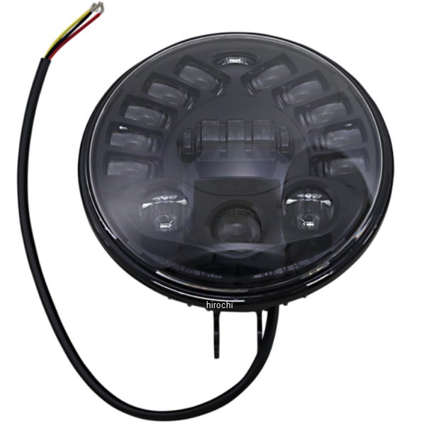 2001-2136 PB-7PA-B カスタム ダイナミクス LED ヘッドライト 7インチ ProBEAM アダプティブ 取付金具付き