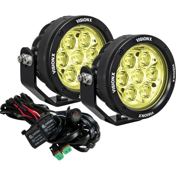 2001-2890 ビジョンエックス VISION X ライトキャノン CG2 4-3/4インチ セレクティブイエローレンズ