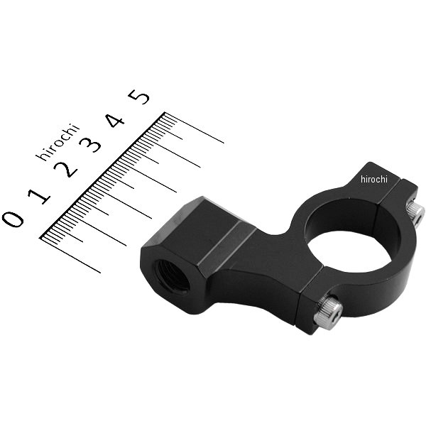 200244 ポッシュ POSH ユニバーサルミラーホルダー φ22.2ハンドルバー用 M10 ピッチ1.25.サイズ 黒