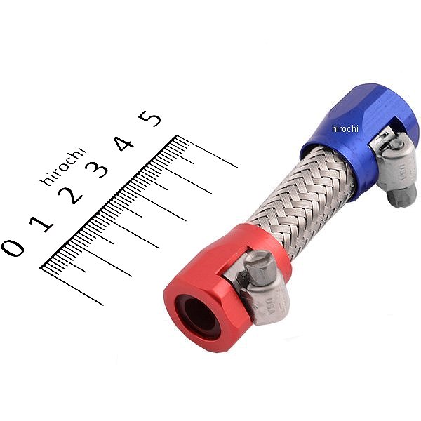 200252 ポッシュ POSH ブレードホースキットフロントマスター用 VFR750R RC30 青/赤