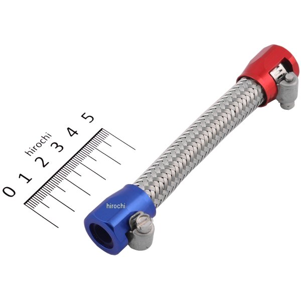 200255 ポッシュ POSH ブレードホースキットフロントマスター用 NSR250R NC35 青 赤