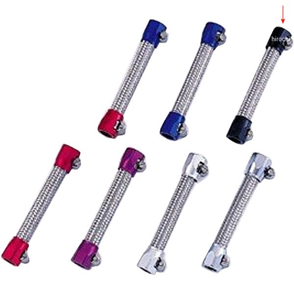 200265 ポッシュ POSH ブレードホースキットフロントマスター用 VFR400 NC30 黒