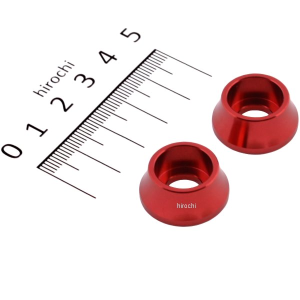 200306 ポッシュ POSH キャップボルトホルダー 2個入り M8用 赤