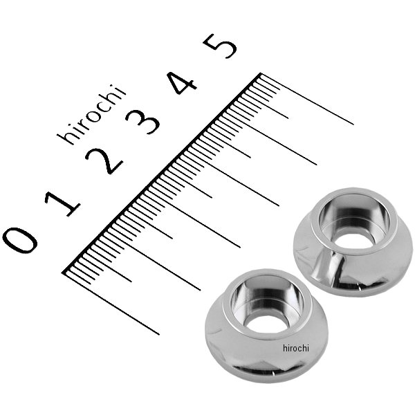 200320 ポッシュ POSH キャップボルトホルダー 2個入り M6用 クローム