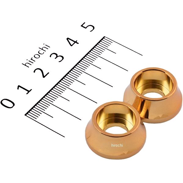 200324 ポッシュ POSH キャップボルトホルダー 2個入り M8用 24Kメッキ