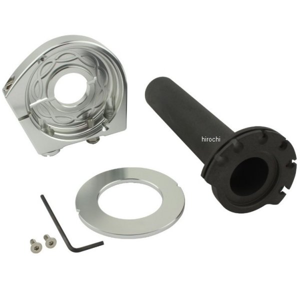 200345-03 シフトアップ ビレット ハイスロットル ケース&スリーブ シルバー