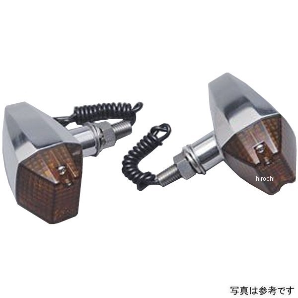 20052１ ポッシュ POSH プリズムウインカー 汎用 M8 クリア