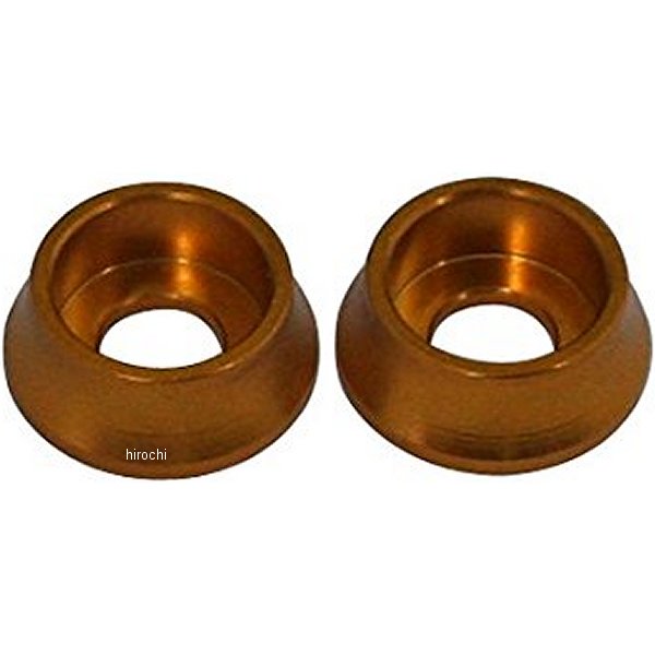 200644 ポッシュ POSH キャップボルトホルダー 汎用 M4 ゴールド 2個入り