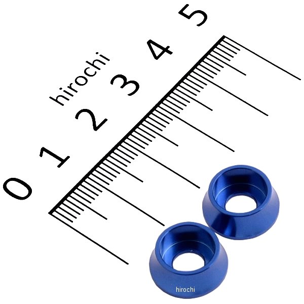 200650 ポッシュ POSH キャップボルトホルダー 汎用 M5 青 2個入り