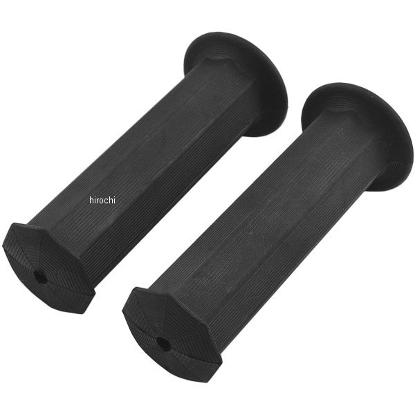 201-196 キジマ 八角タイプ グリップ 非貫通タイプ L125mm D33mm 黒