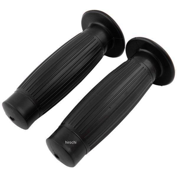 201-6335 キジマ 樽型グリップ 非貫通タイプ L132mm D39mm 黒