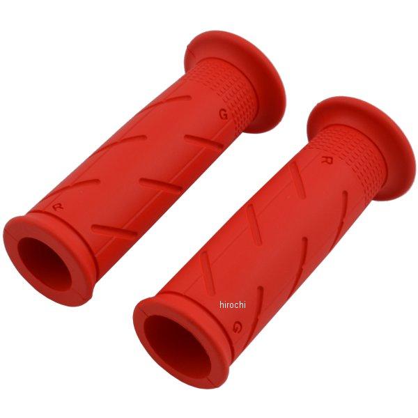 201-6807 キジマ ドクターミニグリップ 貫通タイプ L110mm D32mm 赤