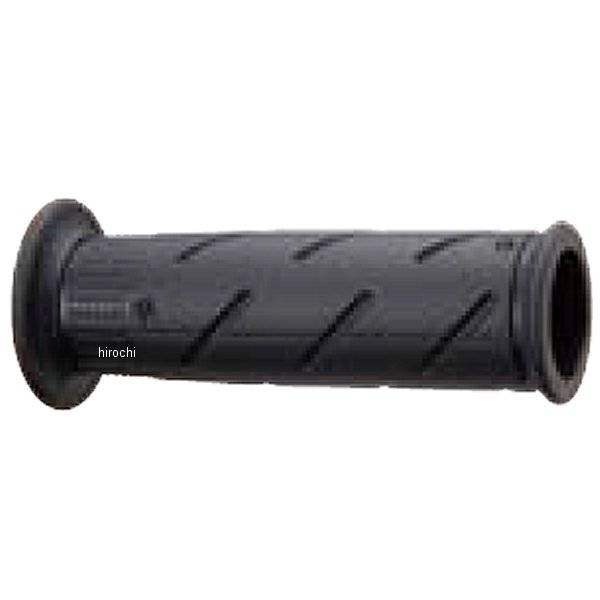 201-6817 キジマ ドクターグリップ ハード 貫通タイプ L120mm D31mm 黒