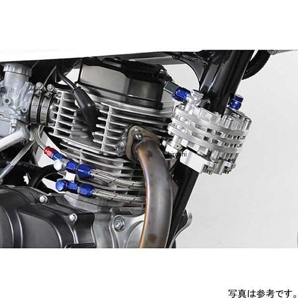 201044-13 シフトアップ オイルクーラー クランプ シルバー エイプ/XR