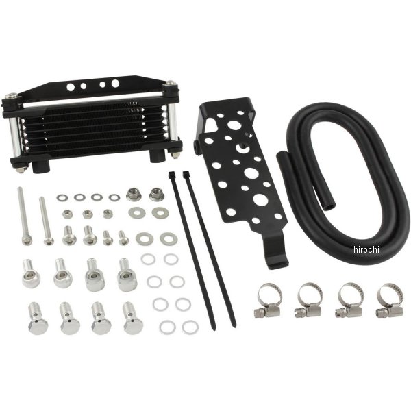 201142-63 シフトアップ オイルクーラー フレームマウント エイプ50、エイプ100、XR50、XR100 シルバーパイプ