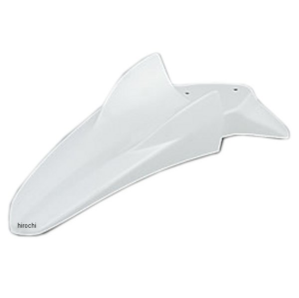201206-1W シフトアップ ユーロモタードフロントフェンダー XR50/100 白ゲル