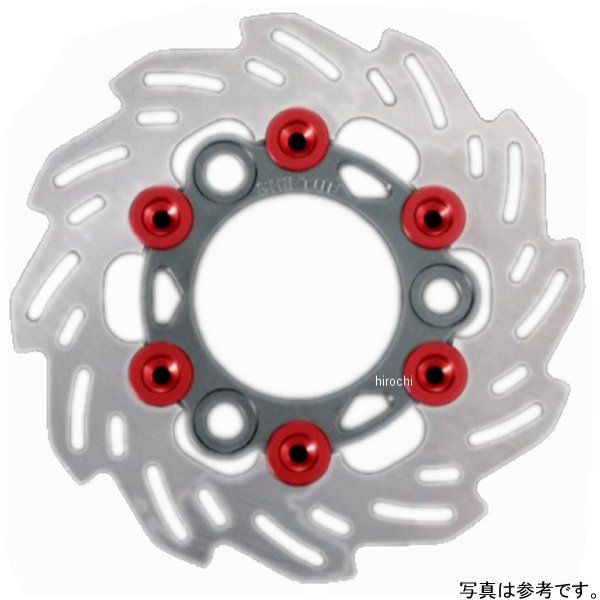 201251-03 シフトアップ ウェーブ フローティング ディスクローター 160mm NSF100 リア シルバー/青