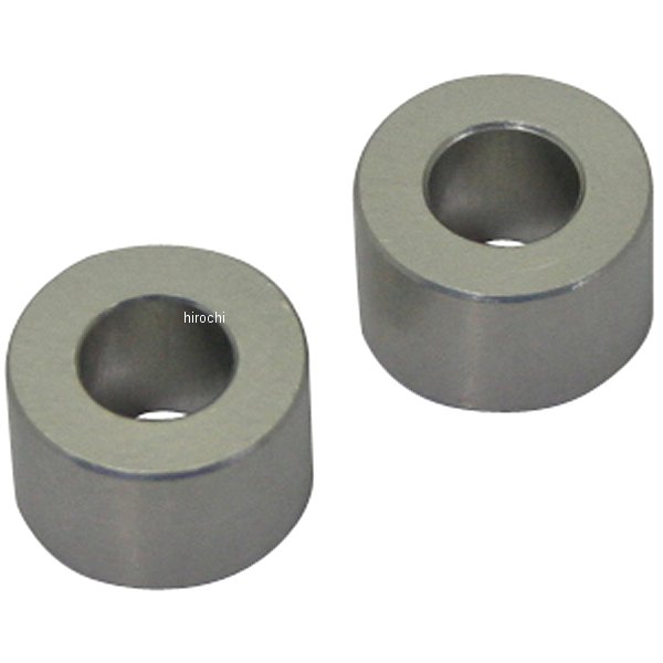 201440-08 ポッシュ アルミスペーサー 汎用 M6&1/4インチ用 シルバー T=8 2個