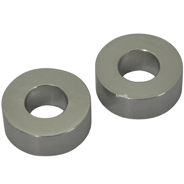 201442-08 ポッシュ アルミスペーサー 汎用 M10&3/8インチ用 シルバー T=8 2個